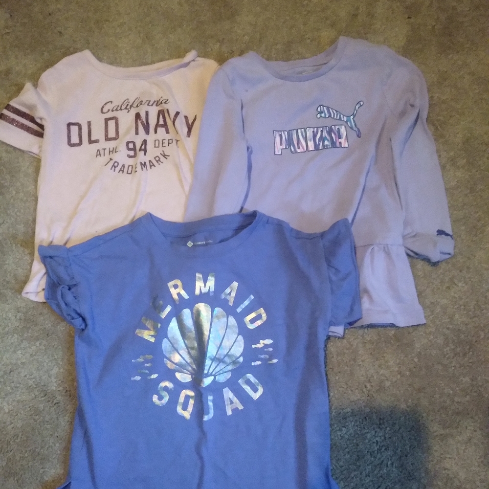 Little girls shirt s sizes 4t and 3 t